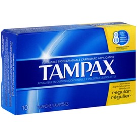 Tampax Tampons Regular 10 Each (Pack of 10)