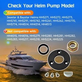 LeleoCar HP6032 Hydraulic Steering Service Kit for Seastar Baystar