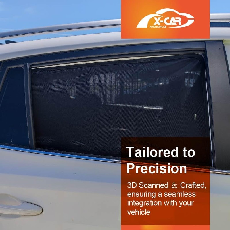 X-CAR Port Window Sun Shade for Toyota Rav4 2013-2018 Magnetic