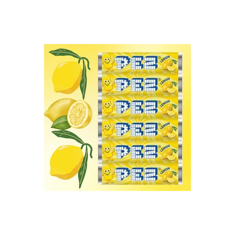 Pez Candy Dispenser Refill Rolls, (25 Count) Choose Your Favorite