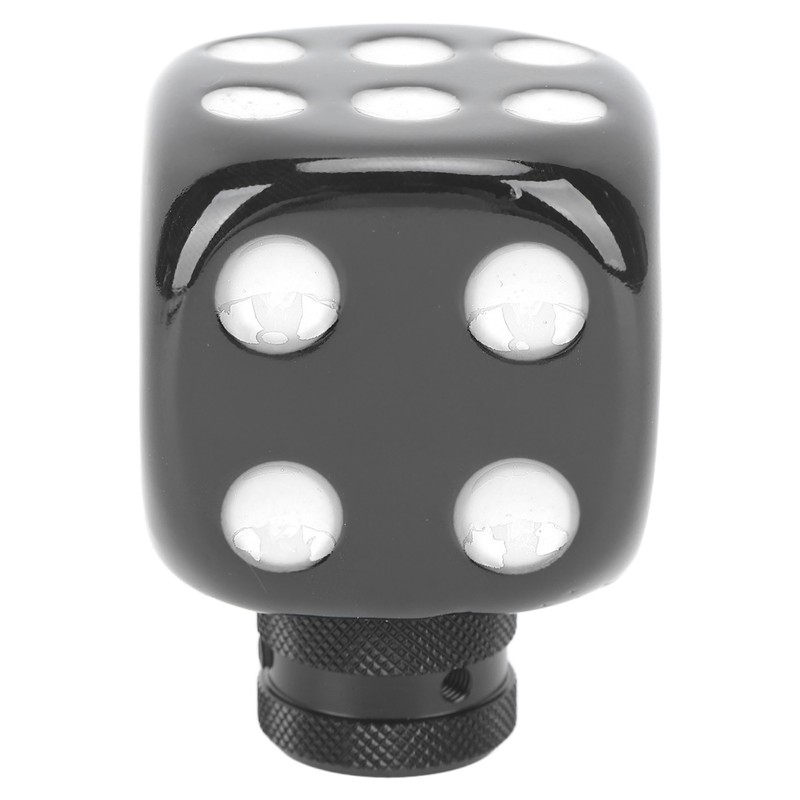 Dice Shape Shift Head Resin Gear Shifting Lever Knob Transmission