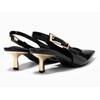 Coutgo - Zapatos de tacón para mujer, con correa de
