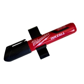 3D Printed Visor Clip for Milwaukee Inkzall Large Chisel Tip Marker – Holds 1 – PETG Marker Organizer for Truck & Van – Durable Interior Tool Holder for Tradesmen, Contractors – Made in USA