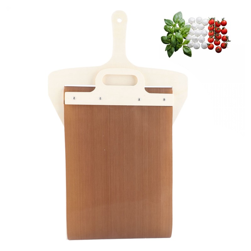 Sliding Pizza Peel Wood Shovel with Handle Light Weight Comfortable