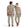 Little Blue House by Hatley Adult Union Suit Sleepwear, Black