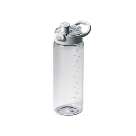 CB Japan Water Bottle, Time Marker, Memory Included, Gray, One-Touch, Lightweight, Tritan, Track and Go Water Bottle, Santeco