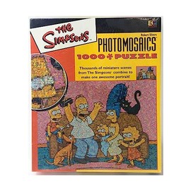 Simpsons Photomosaic Family Jigsaw Puzzle 1026pc