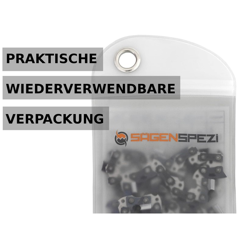 Sägenspezi Saw Chain 3/8 Inch 1.3 mm Half Chisel 50TG