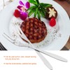 20 Piezas Tenedores de Fruta del Postre del Acero Inoxidable