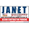 2026 Area-51 Janet Airlines Parking Decal, UFO