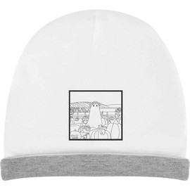 Azeeda 'Pumpkin King' Kids Slouch Hat (KH00037095) White