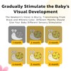 0-3 Month Baby Visual Card with High Contrast Visual Stimulations