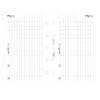 Filofax Organizer Refill, Mini Size, Finances Refill, White Paper, 4.125"
