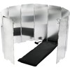 Stove Windshield Foldable Camping Shield - Camp Stove Windscreen for