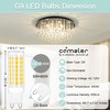 comzler G9 LED Bulb 4000K Natural Daylight, 6W 60 Watt