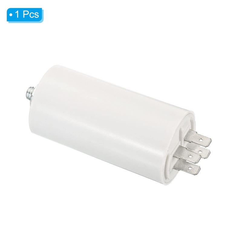 PATIKIL CBB60 15uF Running Capacitor, AC 450V 4 Pins 50/60Hz