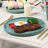 Dinnerware Sets for 4 - CJDC-QUELO 12-Piece Stoneware Plates and