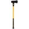 Performance Tool M7111 8-Pound Splitting Maul with Fiberglass Handle, Black/Yellow