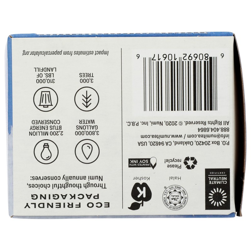 Numi Organic Congest Away Herbal Tea – 16 Herbal Tea