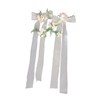 perfeclan Hair Clip Ribbon Headdress Bowknot Clip Creative Accessories Decor