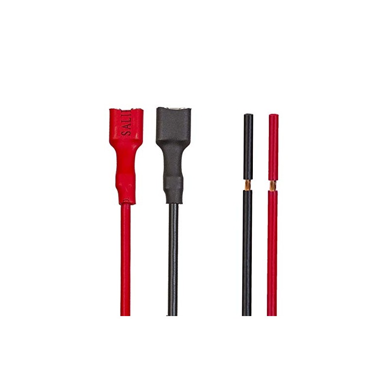 KASSupply 6V/12V Battery Connector Cable, 5 Feet Long, with Red