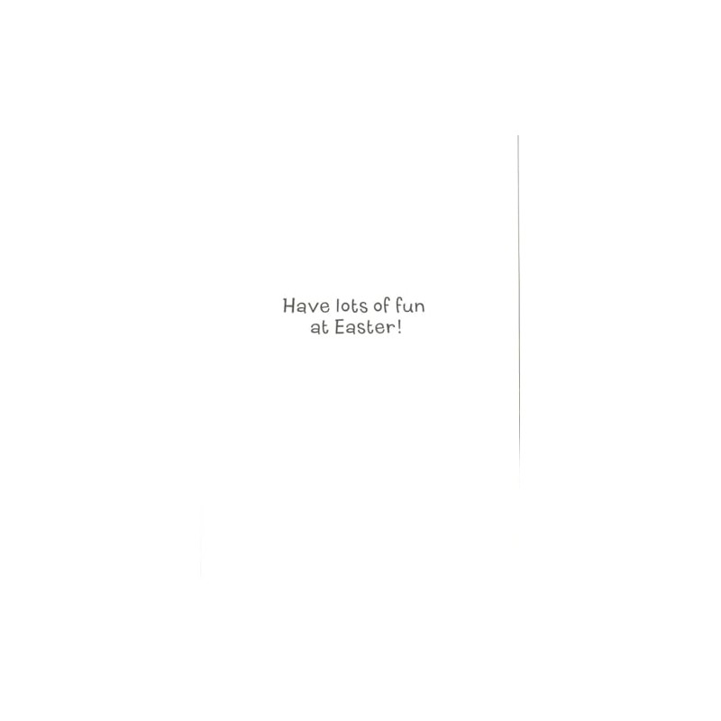 Simon Elvin Great-Grandchildren Easter Card, Bunny and Chicks Design, 12