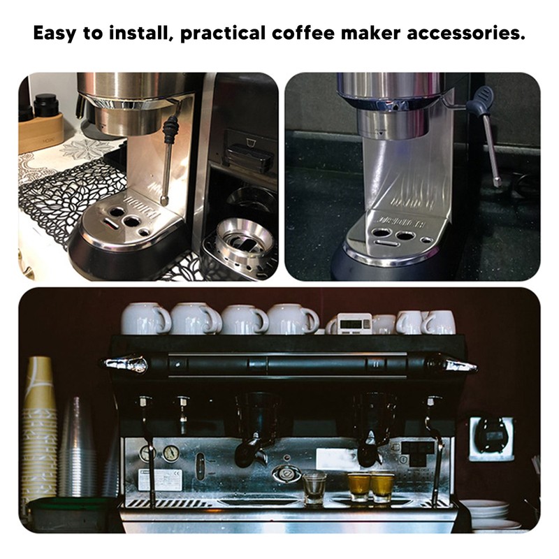 Stainless Steel Steam Wand Coffee Machine Steam Tube for DeLonghi