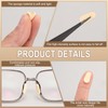 HARFINGTON 5 Pairs Eyeglass Nose Pads Soft Foam Anti Slip