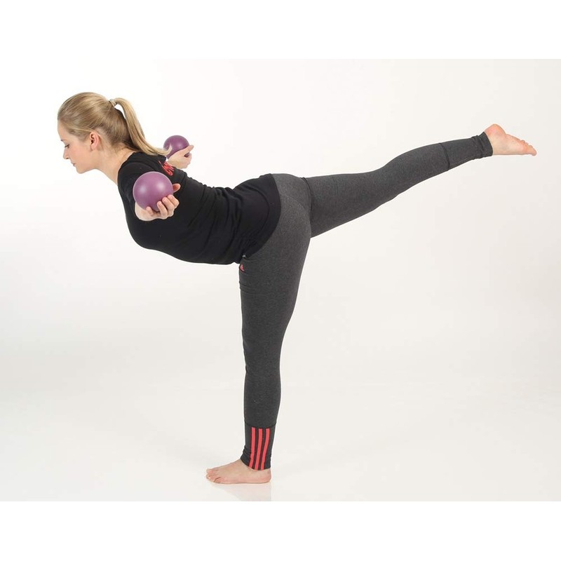 Togu 2 x 0.9 Kg 30 cm Diameter Pilates Toning
