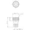 Kakudai Metal Screw Fitting 567-011