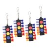 Outanaya Golf Tee Holders Set 4 Pcs Plastic Tee Carriers