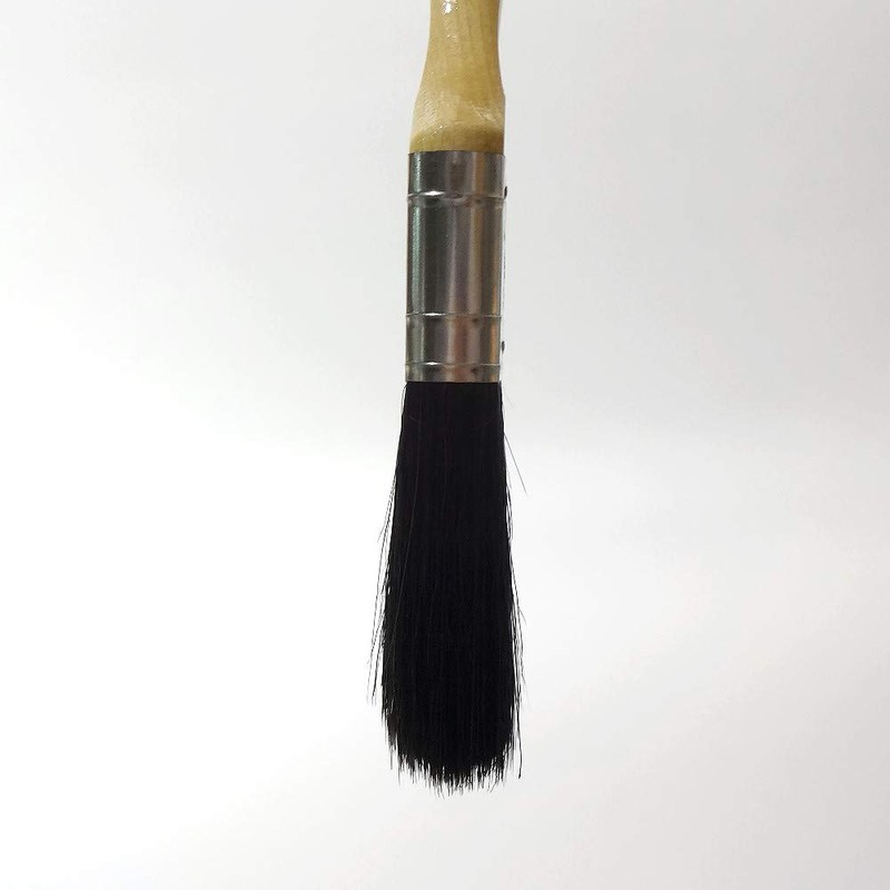 Hake City Long Hair Duster Brush Raster Blended Hair (Black