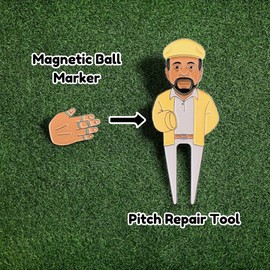 OG Golf Divot/Pitch Repair Tool and Ball Marker Set - Coach Chubbs