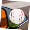 Kisangel 12pcs Flexible Bouncy Baseballs for Teens Training Softballs for