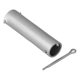 ProPlus Axle for jockey wheel, diameter 20 mm x 81 mm, bow wheel, drawbar wheel, steel trailer jockey wheel