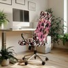 Talayituse Cow Daisy Heart Print Computer Office Chair Cover Stretch
