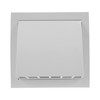 ECOPRO VENT 4 Inch White Plastic Dryer Vent Cover with