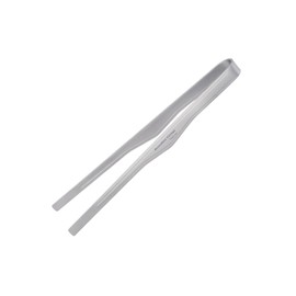 iBasingo Ti1011T Kitchen Barbecue Tongs Titanium Tea Cup Grill BBQ Clip Frying Tongs Scald-Free Easy Grip Tweezers Multi-Purpose Tableware Lightweight Handy Tool for Serving, Buffet, Steak, Salad, Ice