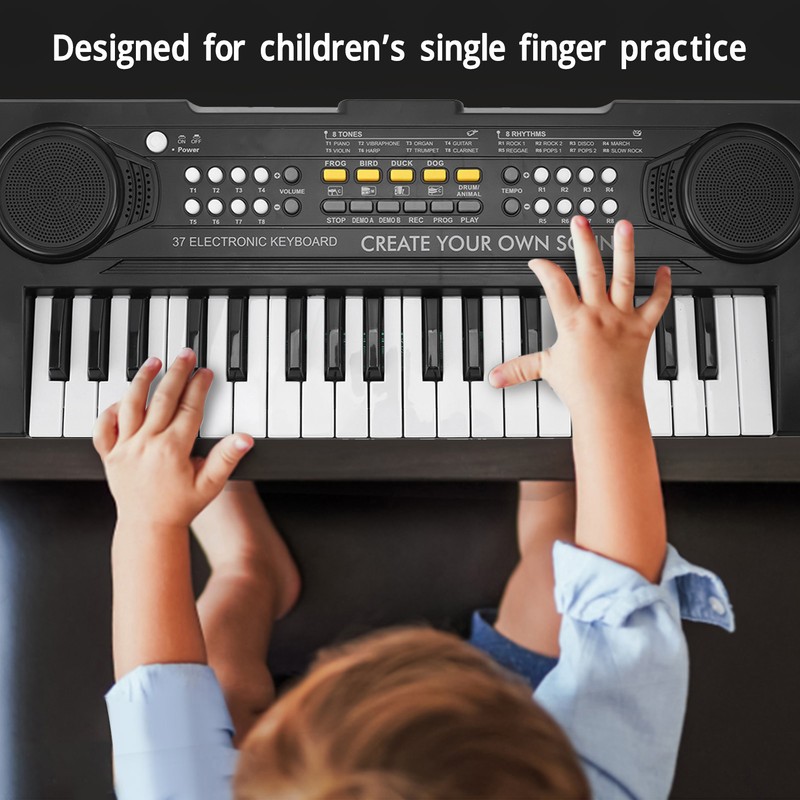 Electronic Piano Keyboard Portable Multifunctional Children 37 Keys Kid Keyboard