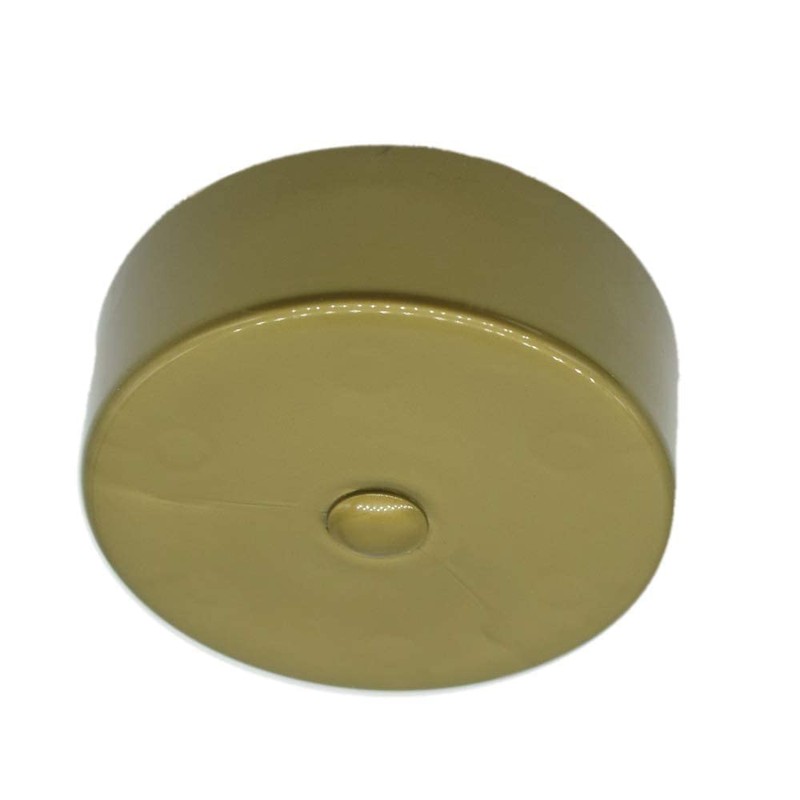 Gold Junction Box with 3-Pin Terminal and Accessories Diameter 72