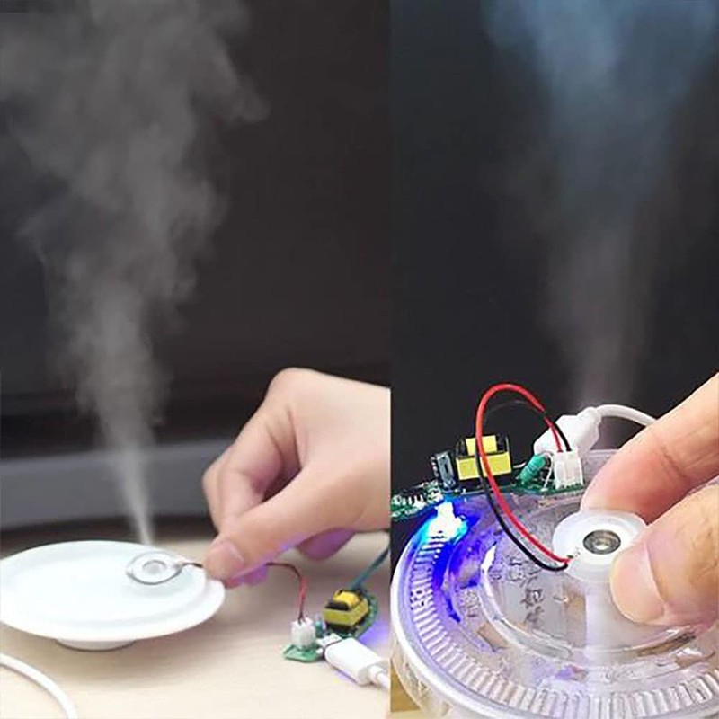 Atomizing Transducer Ceramics Discs ITROLLE 4PCS 16mm Ultrasonic Mist Maker