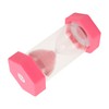 2pcs Hexagonal Hourglass 15 Minutes Learning Sand Timer Portable Plastic