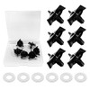 Wevdn 6 PCS Motorcycle Helmet Screws, Universal Helmet Visor Screws