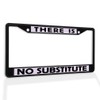 Fastasticdeals Metal Insert License Plate Frame There is No Substitute