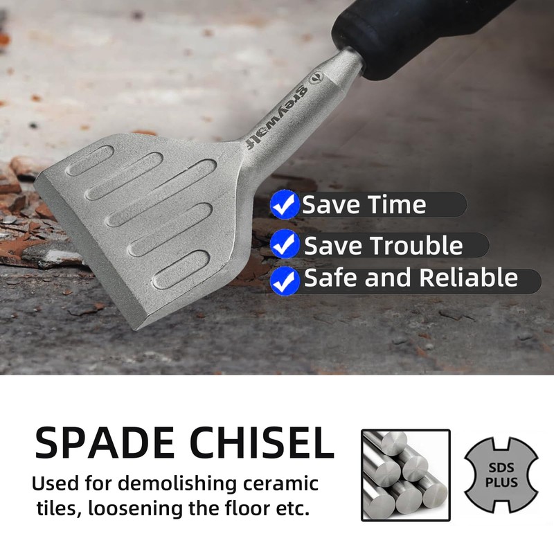 Greywolf SDS Plus Chisel Drill Bit, 3 Inch 20° Crank