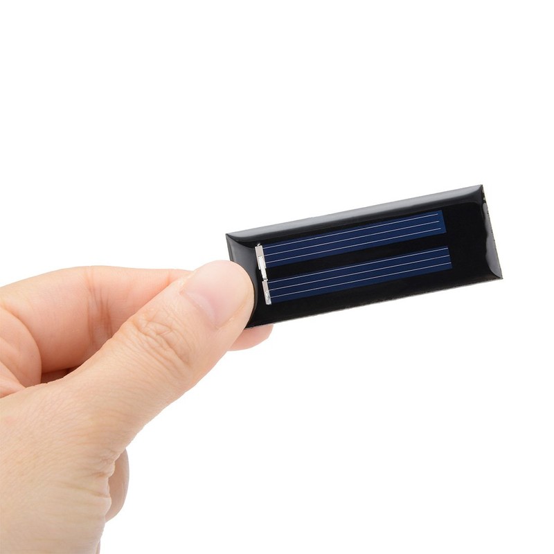 sourcing map 5Pcs 1V 50mA Poly Mini Solar Panel Modul