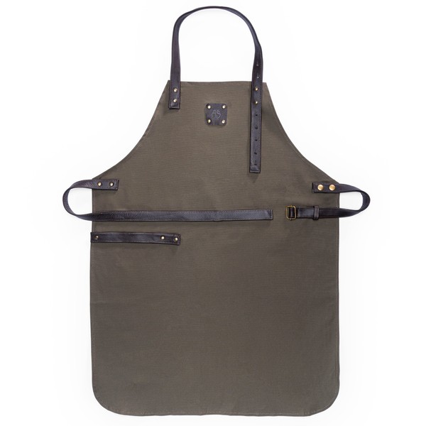 Angus Stoke Cooking Apron Made of Canvas / Cotton –