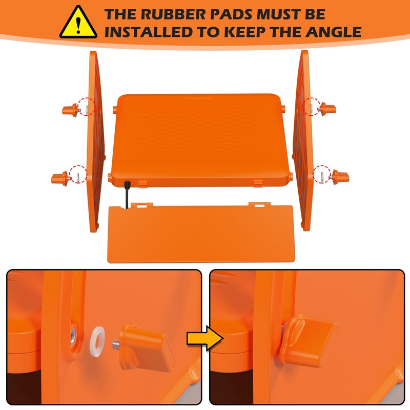Sindarhor Heating Brooder Plate for Chicks Ducklings, Adjustable Brooder House