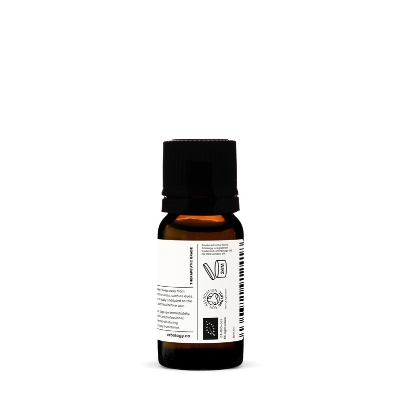 100% Organic Pure Orange Essential Oil 10ml - Clarity &