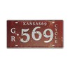 Retro Kansas License Plate Car Decor License Plates,Room Decoration,License Plate